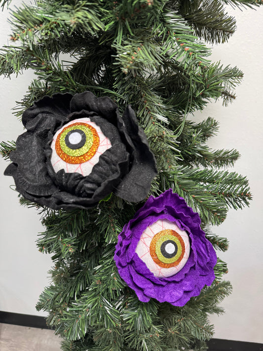 Eye Ball Flower Stem Black