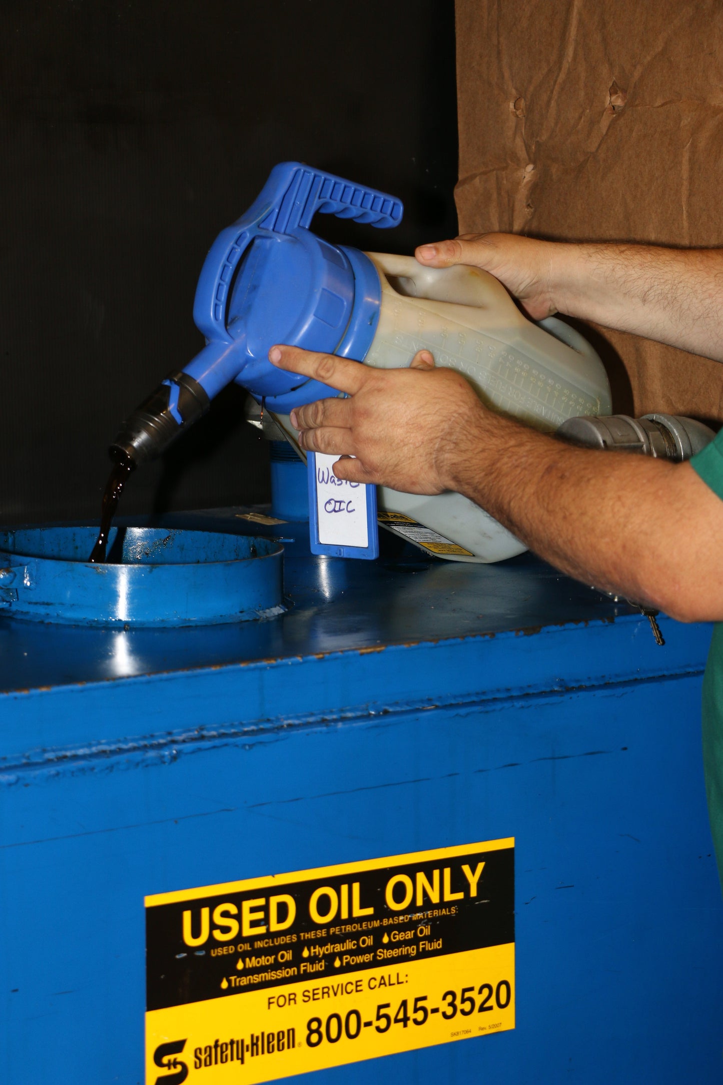 OILSAFE | LID - Stumpy Spout | High-Flow | Oil & Fluid Transfer