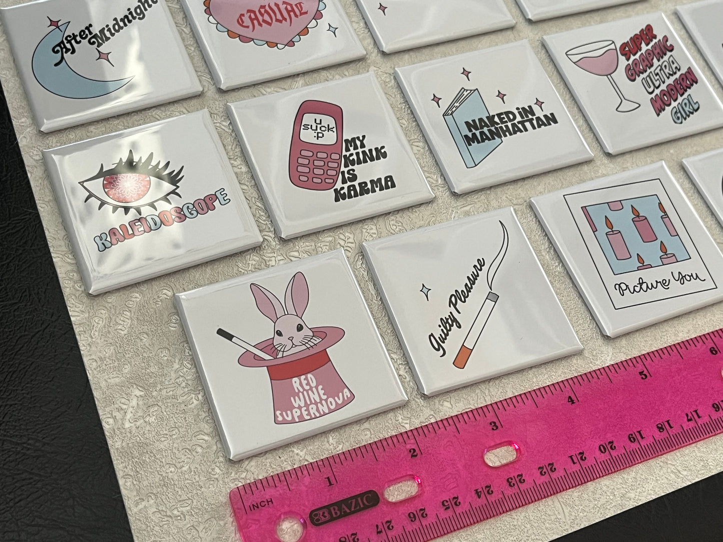 MY KINK IS KARMA - CHAPPELL ROAN INSPIRED 2x2 MAGNET