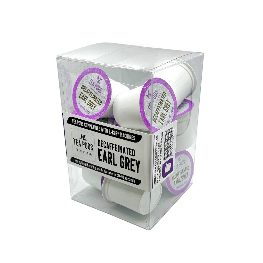 DECAF Earl Grey tea pods K-Cup compatible