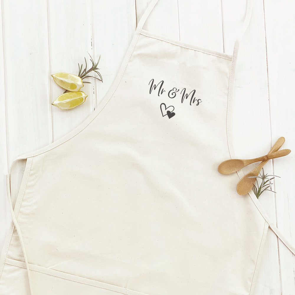 Mr & Mrs - Women's Apron | Aprons | Kitchen + Metal