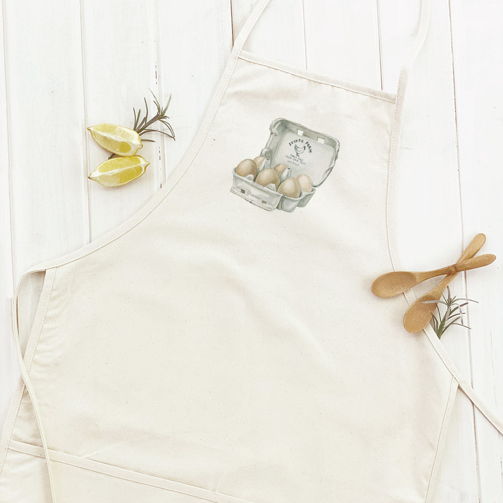 Farm Fresh Eggs - Women's Apron | Aprons | Kitchen + Metal