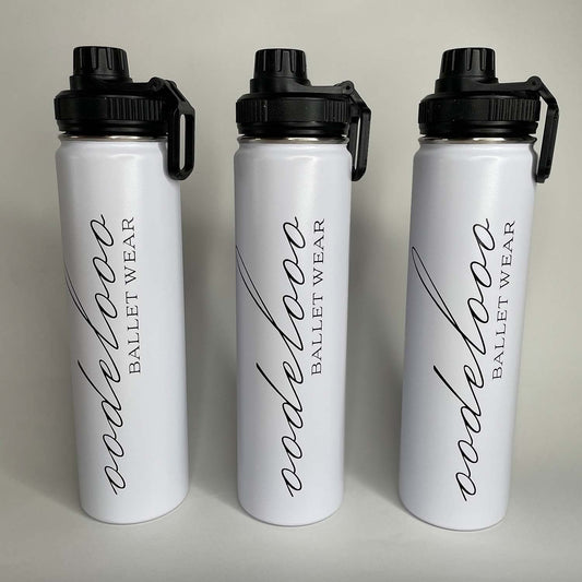 24oz Insulated Stainless Steel Logo Water Bottle