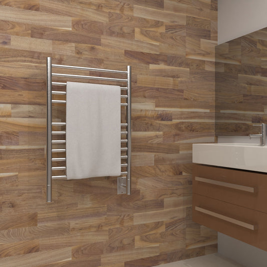 Jeeves Model E Straight 12 Bar Hardwired Towel Warmer