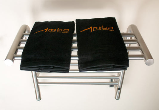 Jeeves Model M Shelf 11 Bar Hardwired Towel Warmer