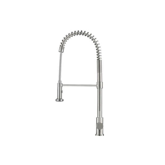 Flusso K.2000 Professio - S - Dual Spray Professional Stainless Steel Kitchen Faucet With Pull Out