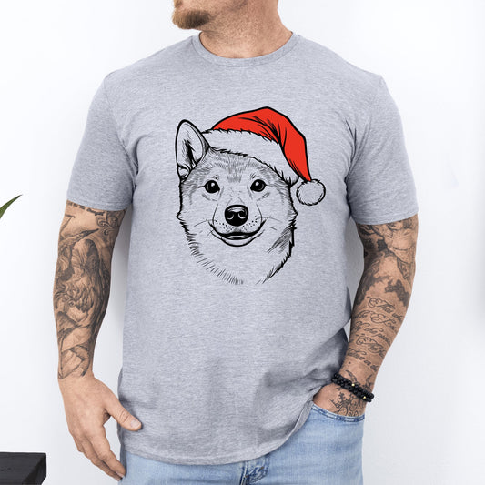 Shiba Inu, Santa, Dog, Christmas, Dog Lover, Pet T-Shirt Comfort Colors T-Shirt