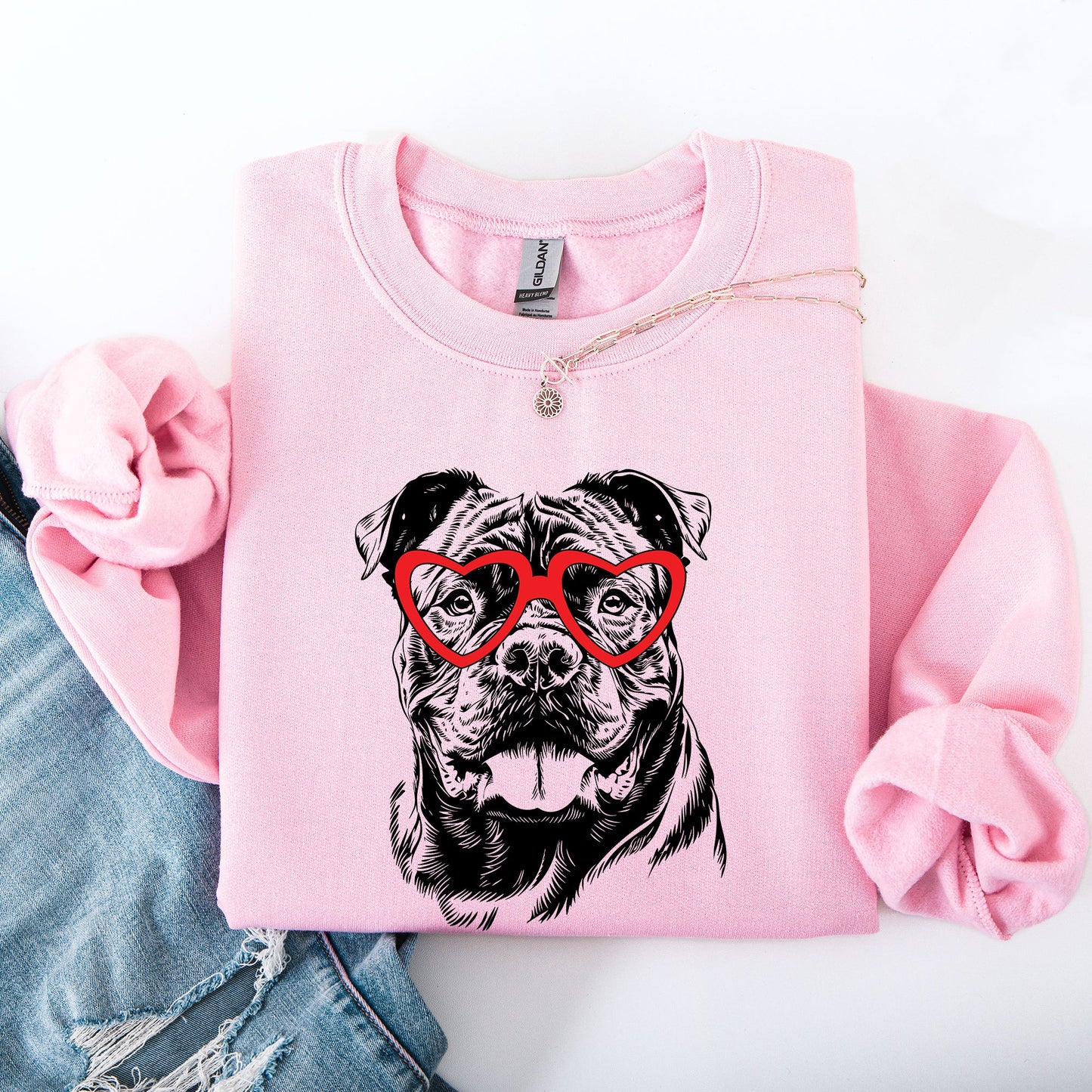 Cane Corso, Pet, Dog Breed, Valentine's Sweatshirt