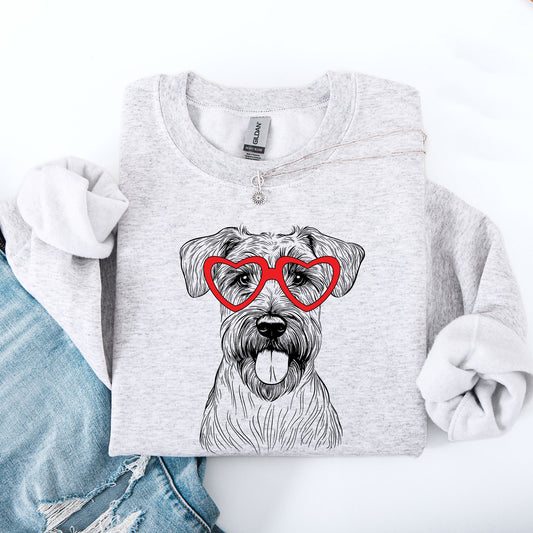 Wheaten Terrier, Pet, Dog Breed, Valentine's Sweatshirt