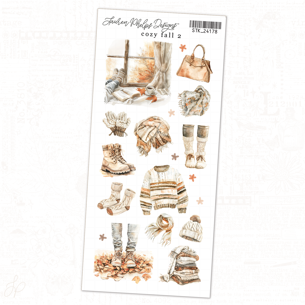 Cozy Fall Collection | Deco Sheet 2