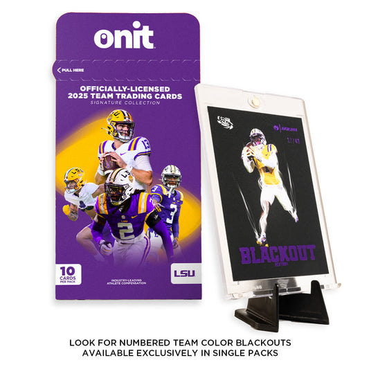 LSU Football 2025 Trading Cards - Single Pack