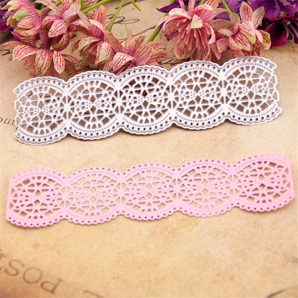 Lace Metal Cutting Dies Stencil Scrapbooking Photo