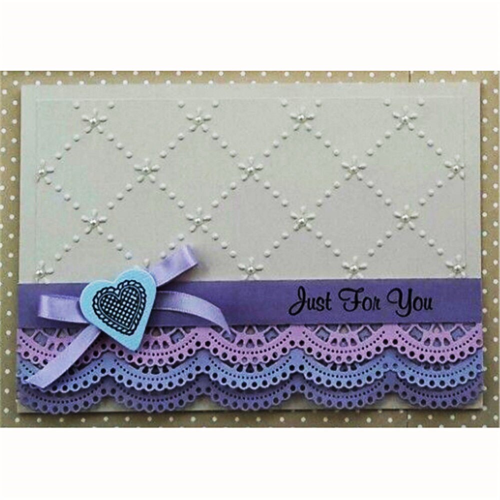 Lace Metal Cutting Dies Stencil Scrapbooking Photo
