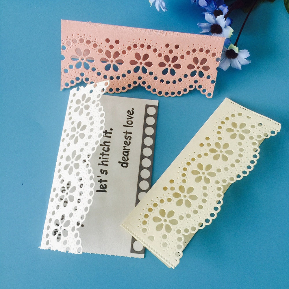 Lace Metal Cutting Dies Stencils for Scrapbooking