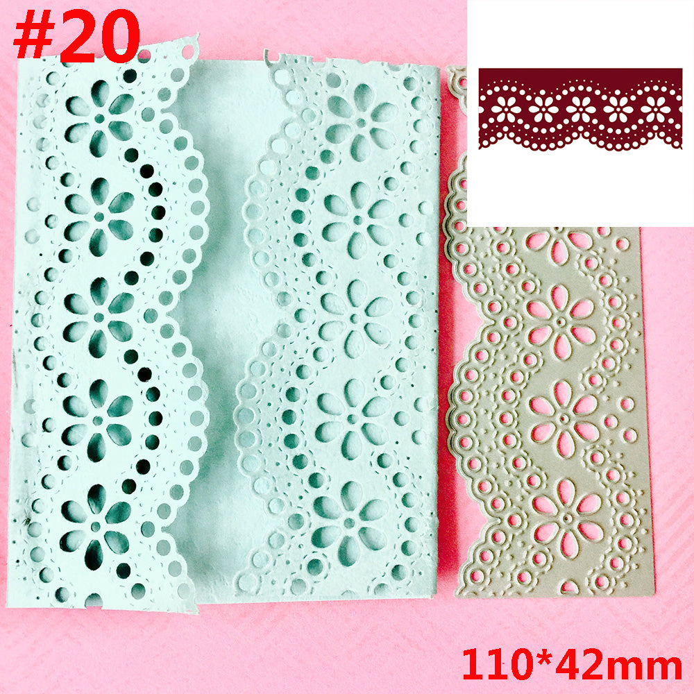 Lace Metal Cutting Dies Stencils for Scrapbooking