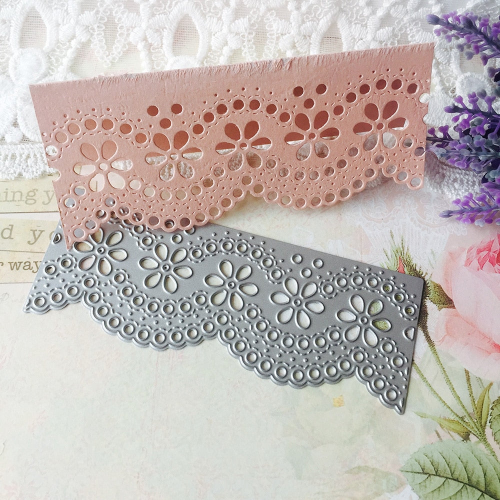 Lace Metal Cutting Dies Stencils for Scrapbooking