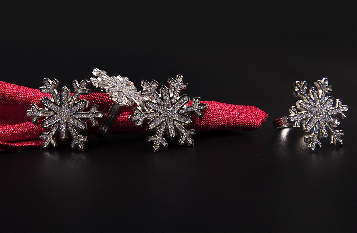 ML15831 Shimer Snowflake Napkin Ring