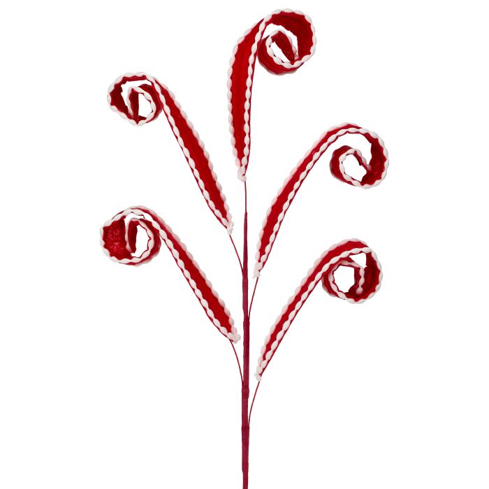 32" FELT W/PIPING CURL SPRAY