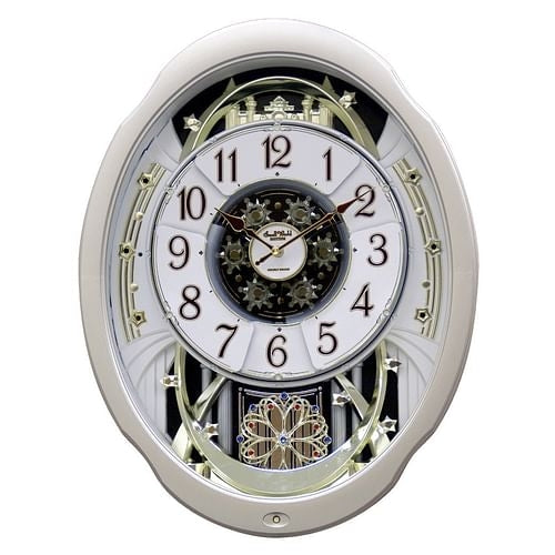 Moving Face Pendulum Wall Clock - Plays Melodies Every Hour | Clocks | Home Decor