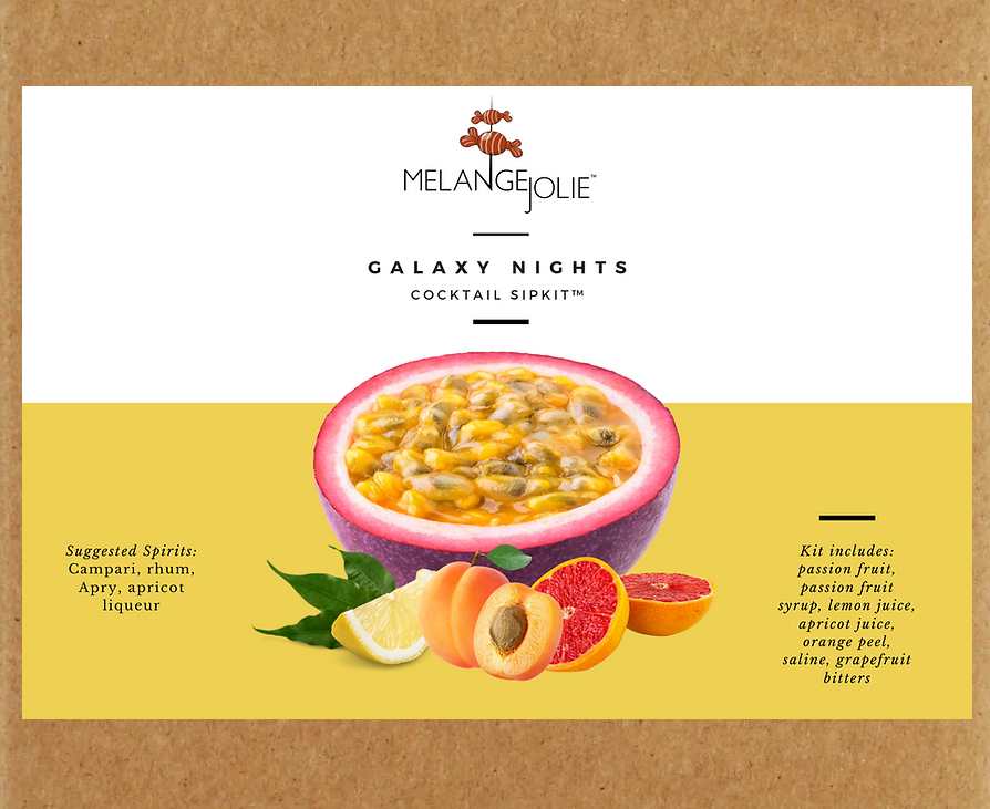 Mélange Jolie Galaxy Nights Cocktail SipKit™ (Case of Six) | Cocktail Mix | Under $100 | Kitchen + Metal