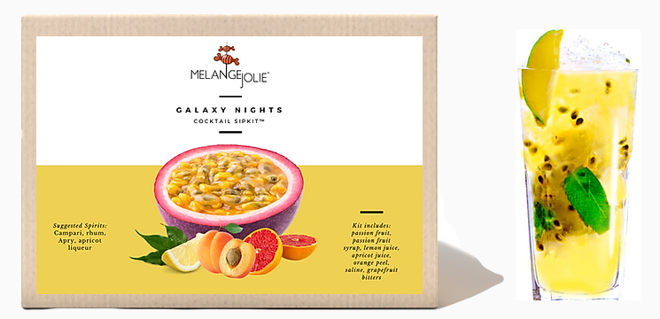 Mélange Jolie Galaxy Nights Cocktail SipKit™ (Case of Six) | Cocktail Mix | Under $100 | Kitchen + Metal