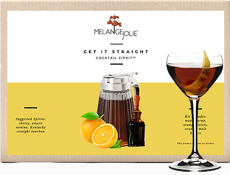 Mélange Jolie Get It Straight Cocktail SipKit™ | Cocktail Mix | Under $100 | Kitchen + Metal