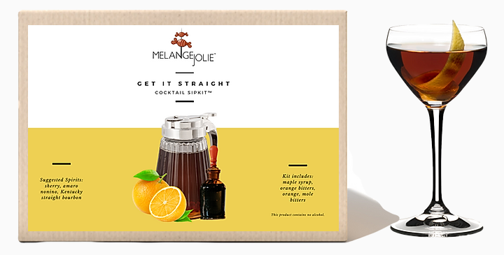 Mélange Jolie Get It Straight Cocktail SipKit™ | Cocktail Mix | Under $100 | Kitchen + Metal