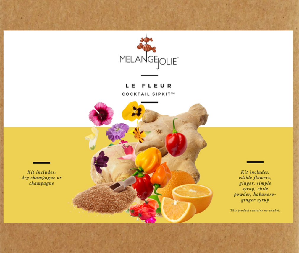 Mélange Jolie Le Fleur Cocktail SipKit™ | Cocktail Mix | Under $100 | Kitchen + Metal