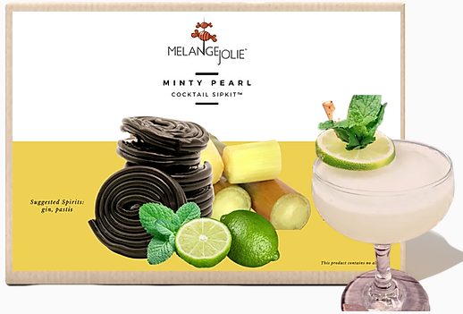 Mélange Jolie Minty Pearl Cocktail SipKit™ | Cocktail Mix | Under $100 | Kitchen + Metal