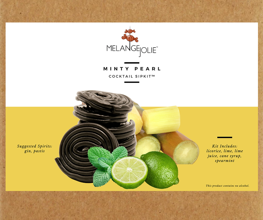 Mélange Jolie Minty Pearl Cocktail SipKit™ | Cocktail Mix | Under $100 | Kitchen + Metal
