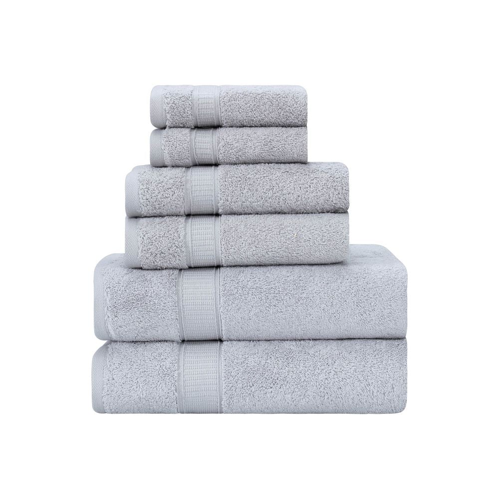 Turkish Cotton Full Bath Towel Set of 6 | Kitchen + Metal