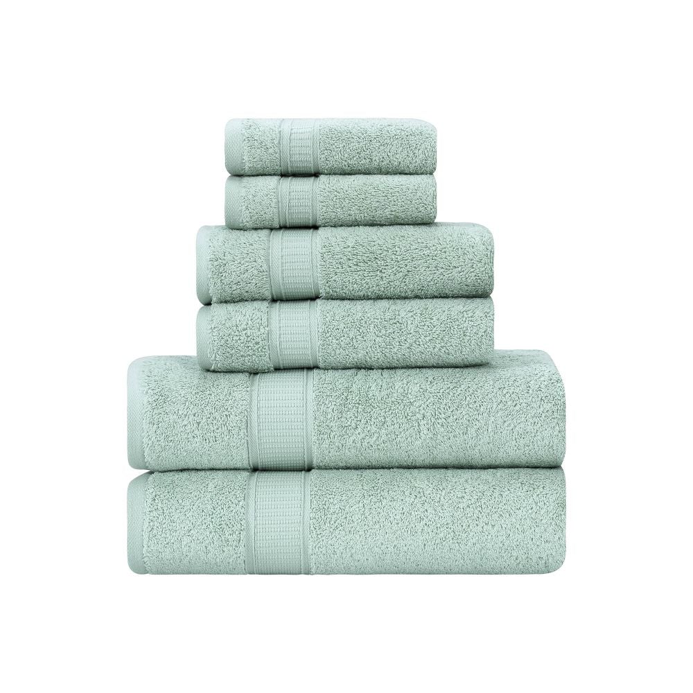 Turkish Cotton Full Bath Towel Set of 6 | Kitchen + Metal