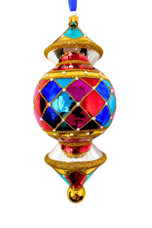 Nashville Reflector Glass Ornament