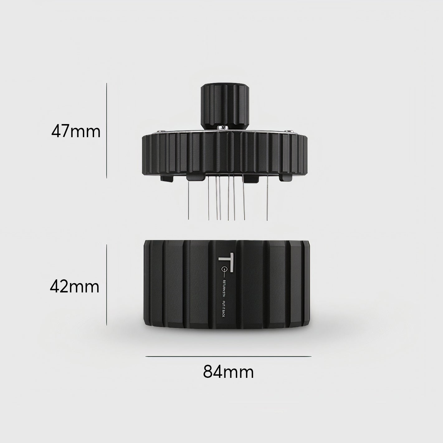 Pi-Shaped WDT Espresso Tool
