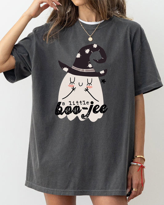 Boo-Jee, Ghost, Spooky, Skeleton, Funny, Witch, Aesthetic, Meme, Halloween, Costume, Tshirt Comfort Colors T-Shirt