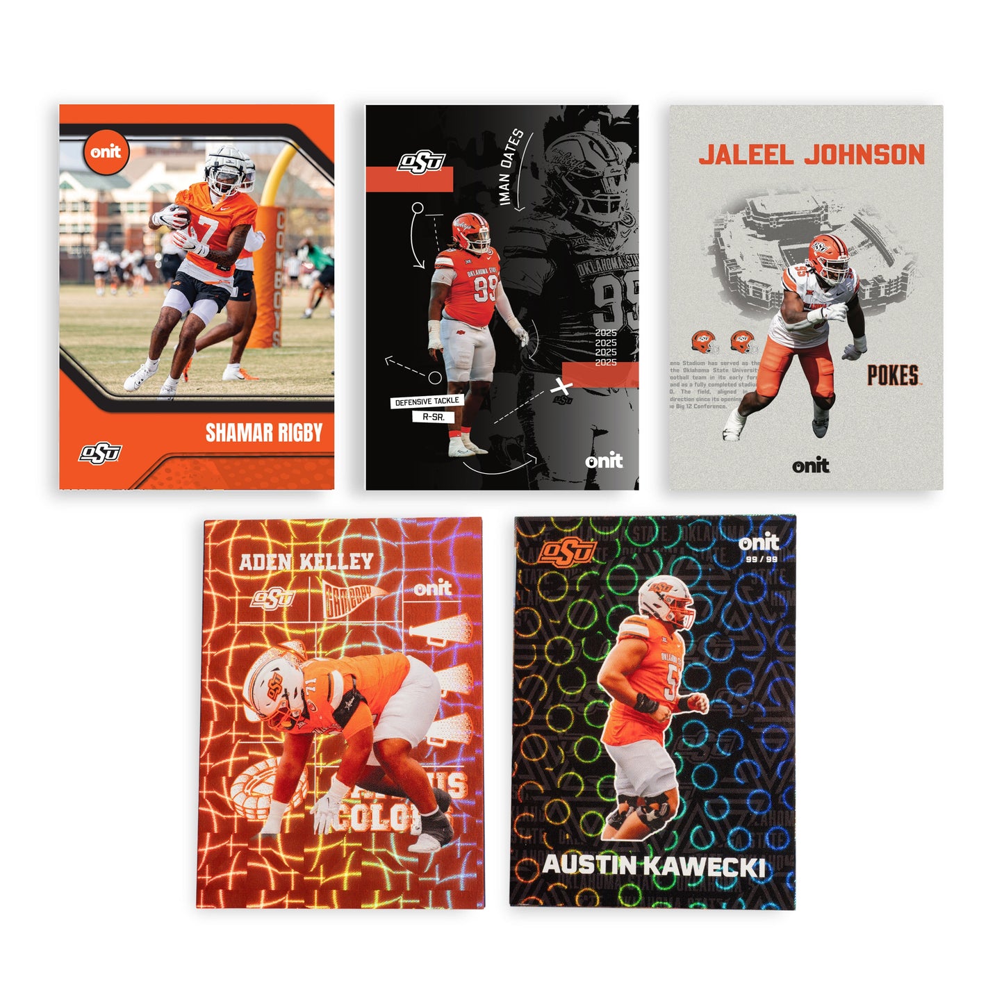 Oklahoma State University Football 2025 Trading Cards - Single Pack