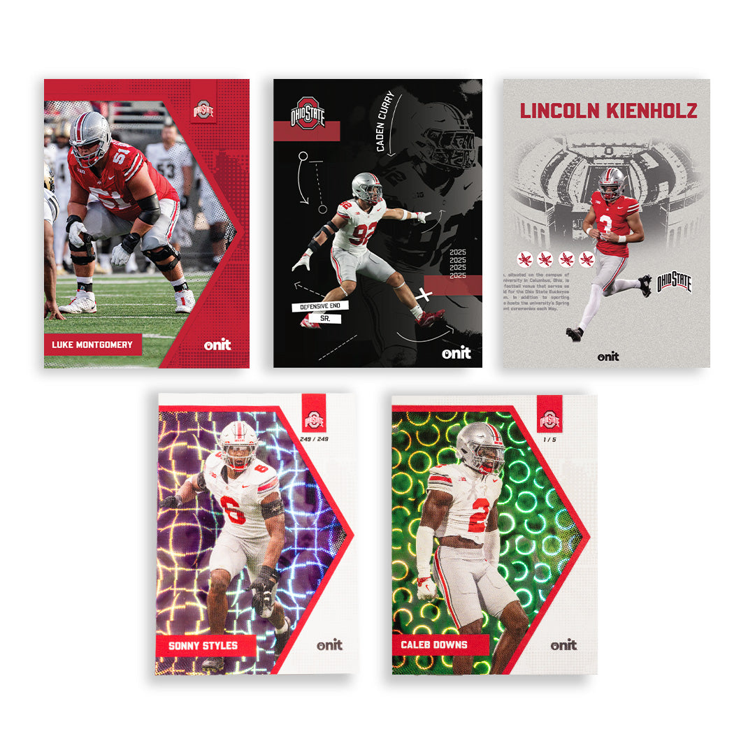 The Ohio State University Football 2025 Trading Cards - Platinum Box (Guaranteed Autograph)