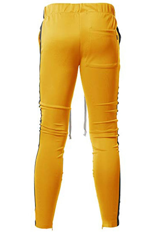 HOLIDAY TRACK PANTS - YELLOW/BLACK | Apparel | Kitchen + Metal