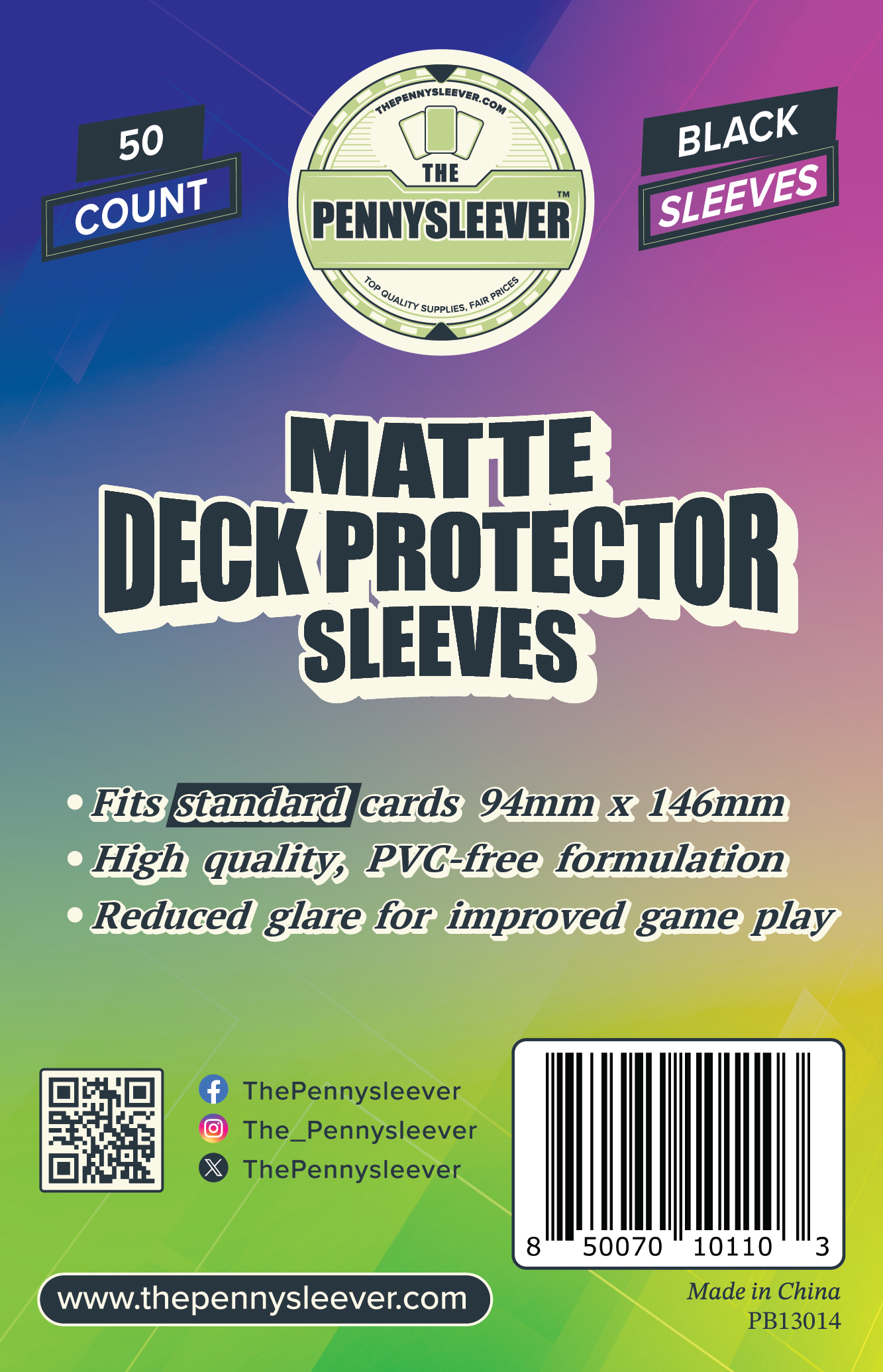 TCG/Pokémon MATTE Deck Protector Sleeves (50 count)