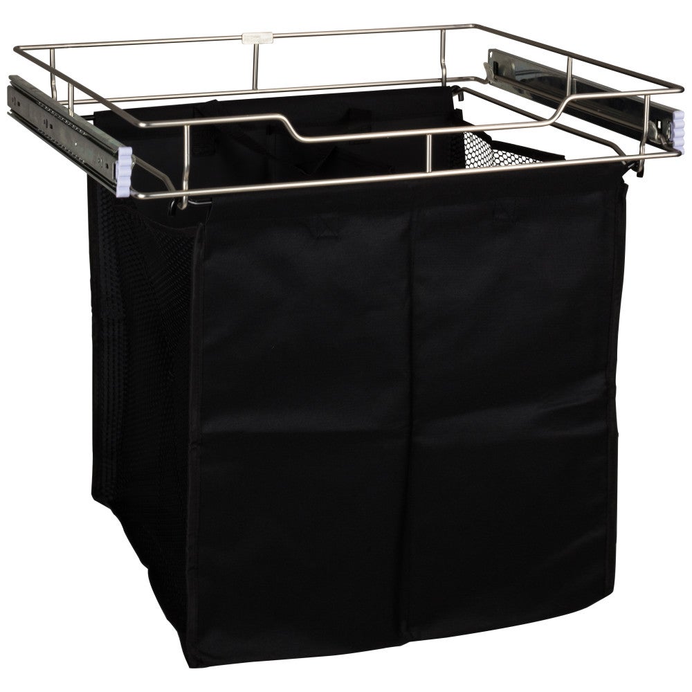 Pullout Canvas Hamper with Removable Laundry Bag