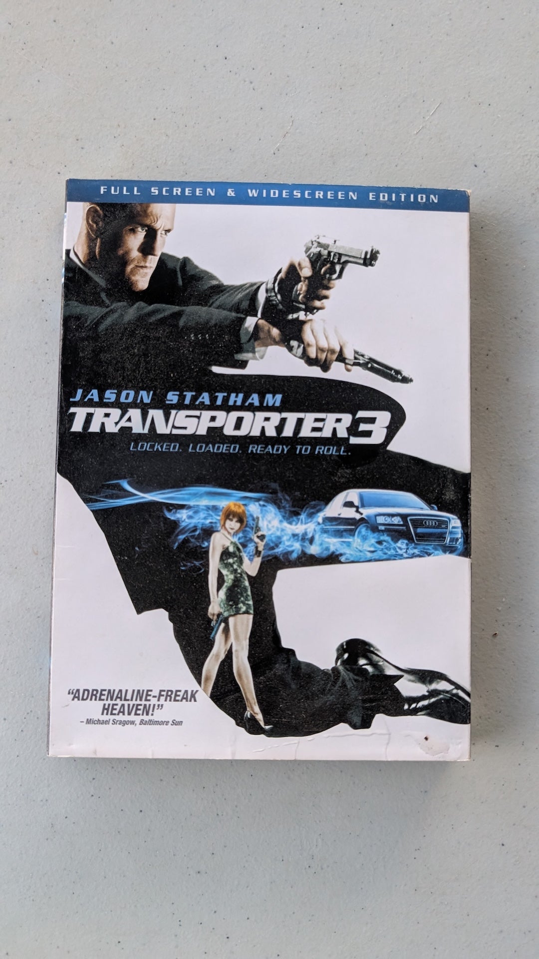 Transporter 3 DVD 2008 Movie Jason Statham Natalya Rudakova François Berléand