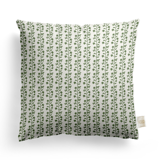 Petite Garden Pillow Cover | Featuring Oyster Sand Colorway