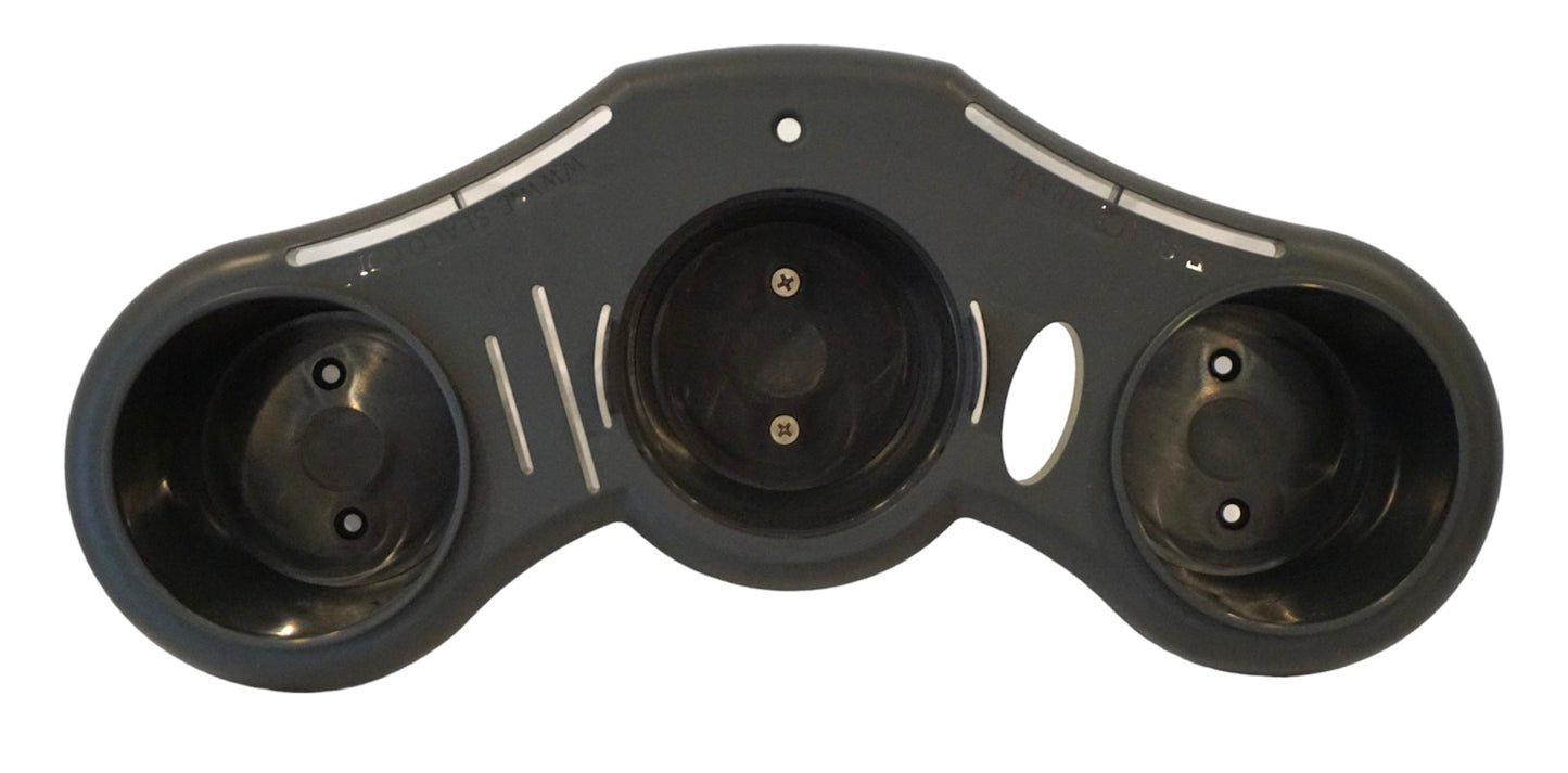 E-Sea Caddy Pro- Multi Cup Suction Mounted Drink Holder-Black