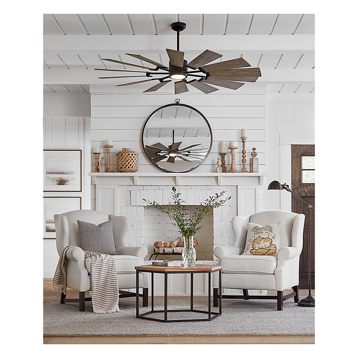 Prairie 62" LED Ceiling Fan