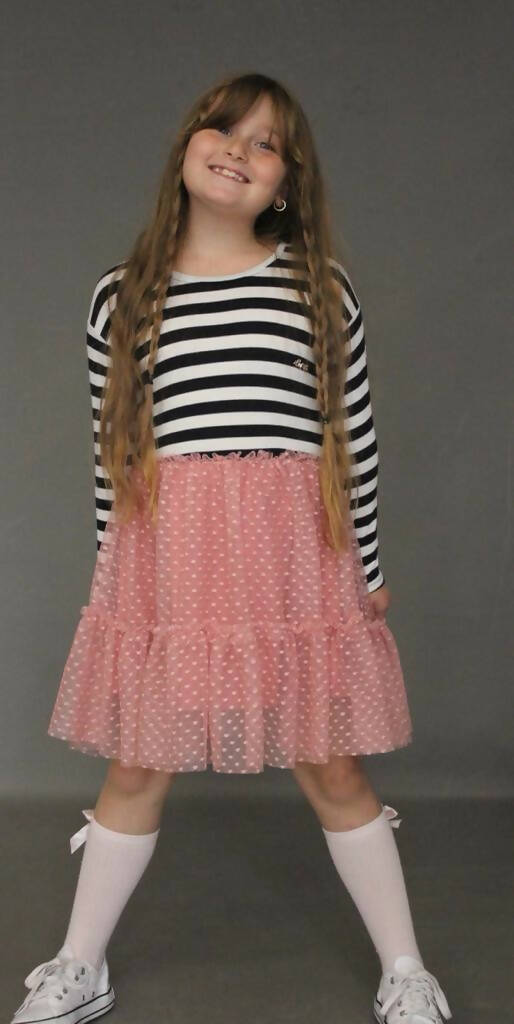Girl tulle skirt dress 3/7 years old