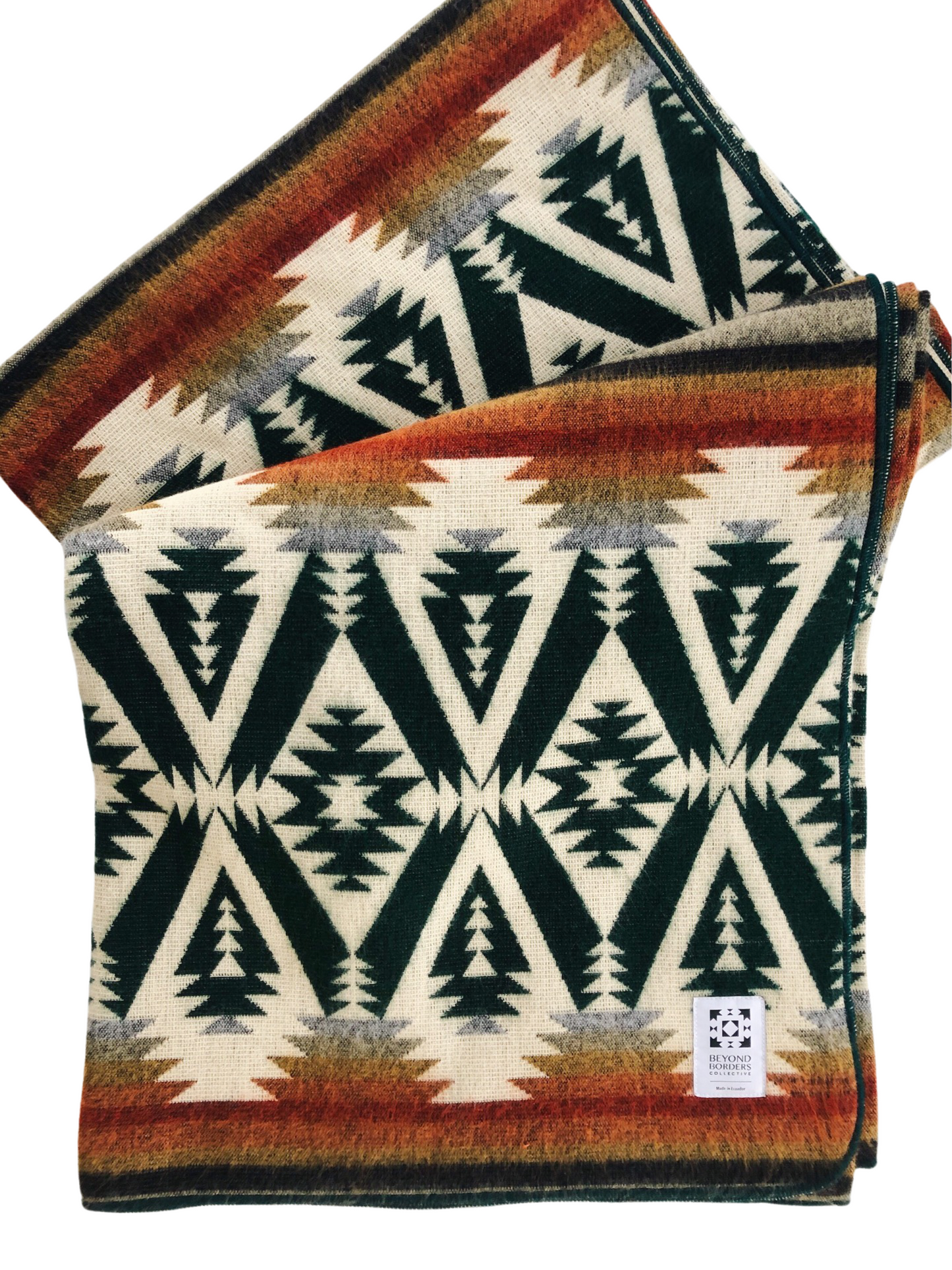 Quichua Blanket - Evergreen Autumn | Blankets | Kitchen + Metal