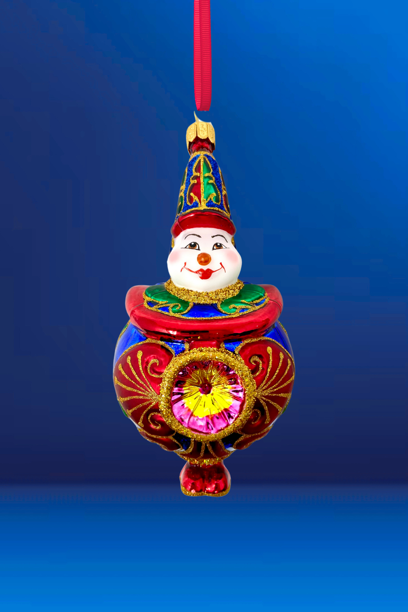Ringmaster of Radiance Glass Ornament