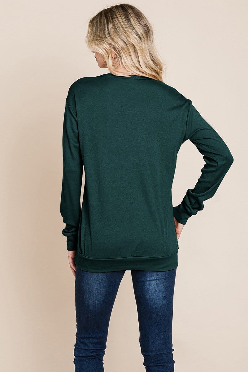 Cut out Knit Sweatshirts Tops | Apparel | Kitchen + Metal