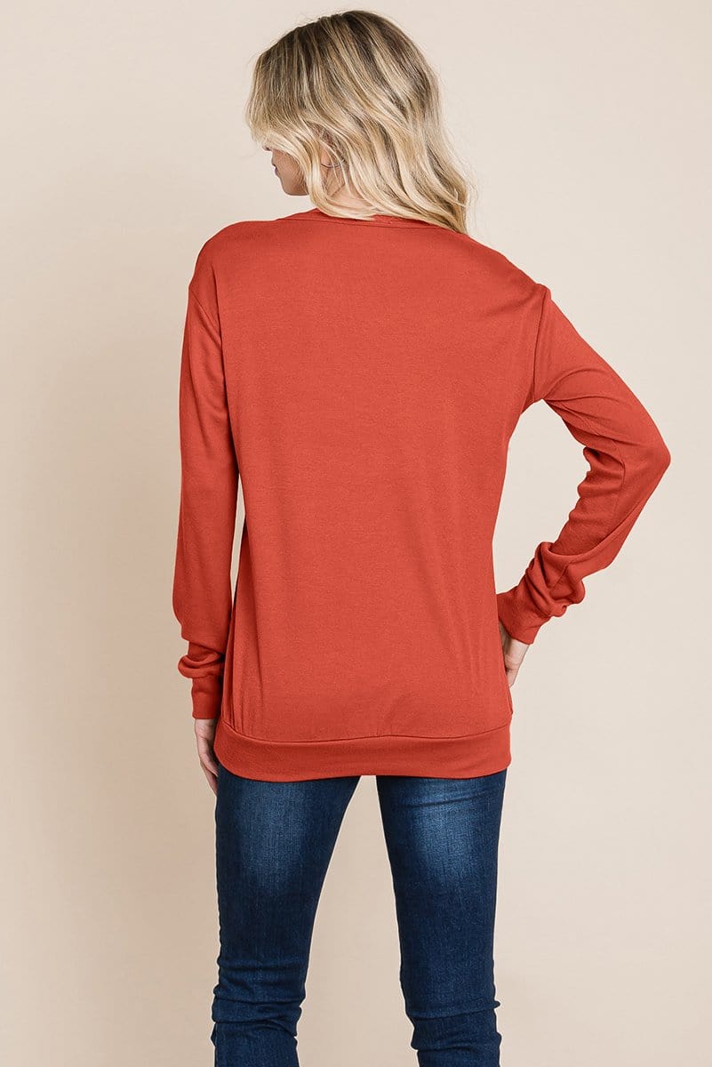 Cut out Knit Sweatshirts Tops | Apparel | Kitchen + Metal