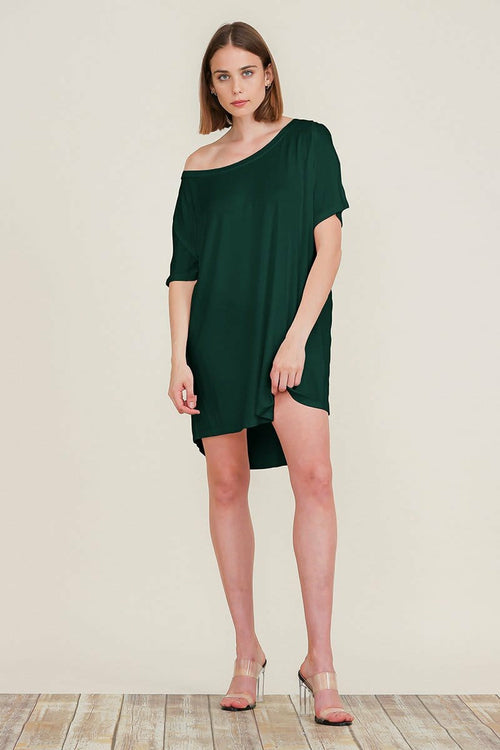 Loose Home Long Sleeve Shirt Mini Dresses Tops T Shirts Tunics S-XL | Apparel | Kitchen + Metal